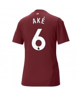 Manchester City Nathan Ake #6 Kolmaspaita Naisten 2024-25 Lyhythihainen